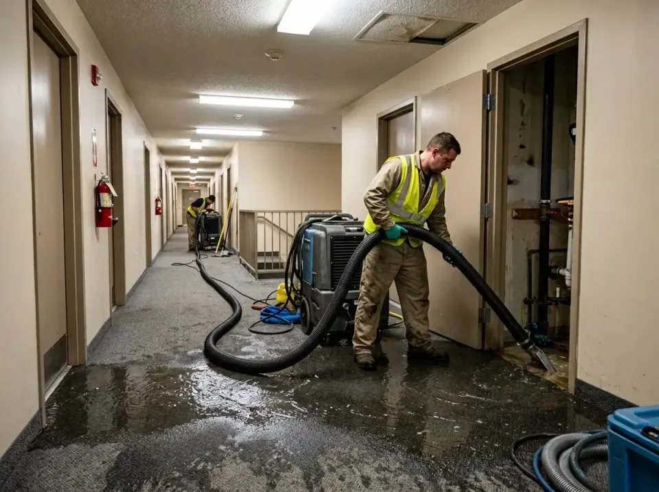 multi-unit-apartment-hallway-f-005 — frequently asked questions, Emergency Burst Pipe Water Extraction & Removal in Hastings…